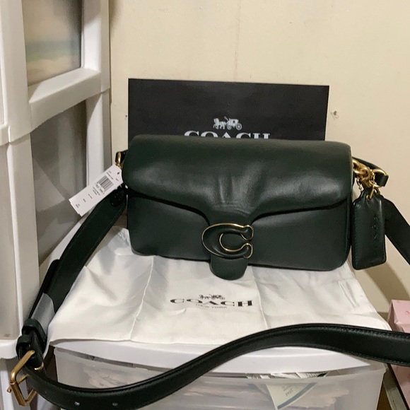 Coach Handbags - Coach Tabby shoulder bag in Pillow leather 26 Amazon green